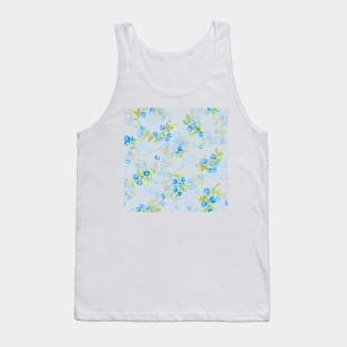 watercolor blueberries Tank Top